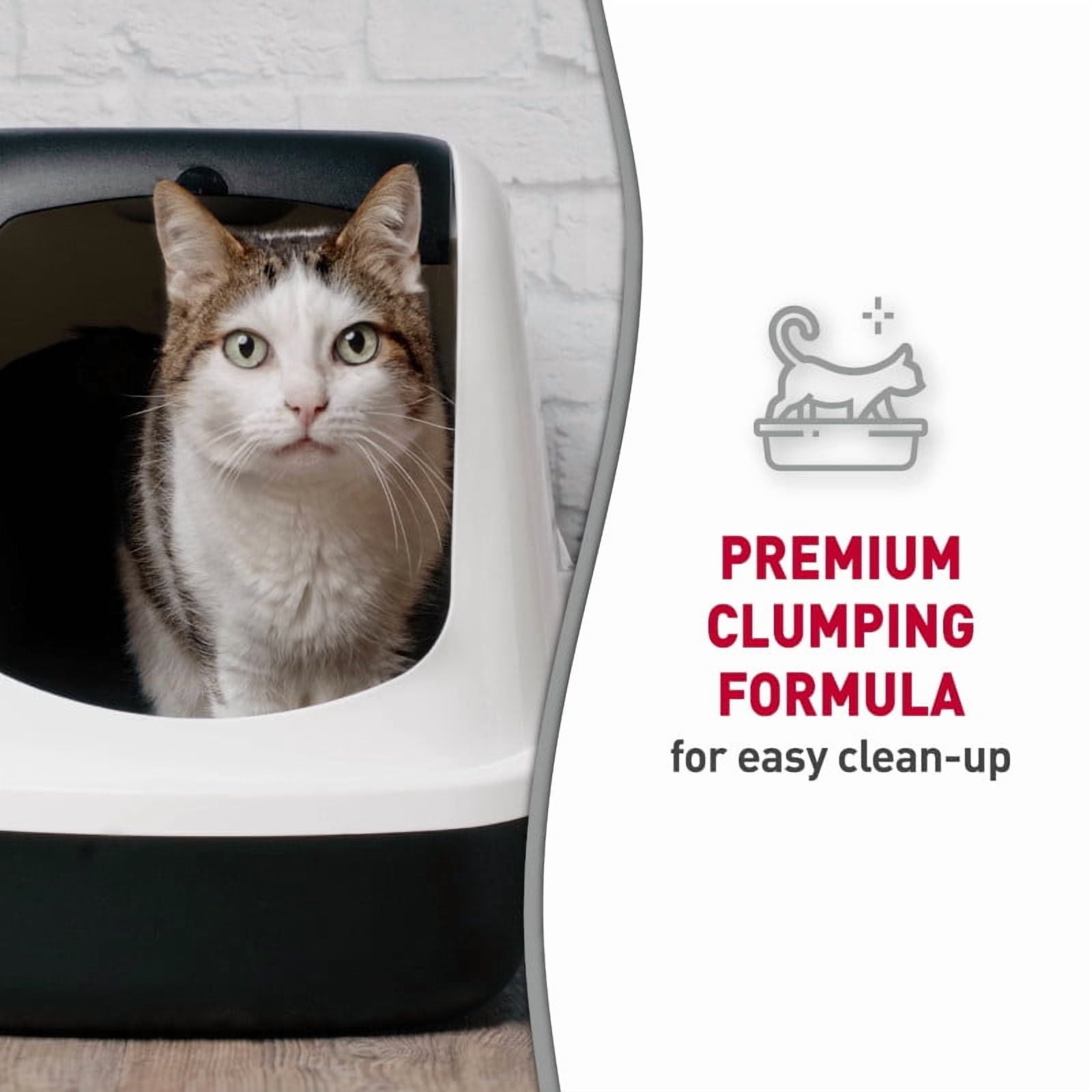 Nature’s Miracle Intense Defense Odor Control Litter, 40 Pounds, Odor Control, Fast-Clumping Litter For Multi-Cat Households