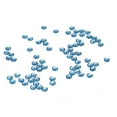 thumbnail image 2 of Preciosa Viva Rhinestones - No Hotfix Flatback - Aquamarine - SS20 (5mm) (144 Pieces), 2 of 3
