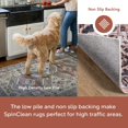 thumbnail image 4 of nuLOOM Sasha Machine Washable Medallion Runner Rug, 2' 6" x 10', Pink, 4 of 6