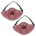 thumbnail image 4 of Minkissy 1Set Funny Half Face Mask Durable Cosplay Face Cover, 4 of 6