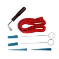 thumbnail image 4 of OULII 6Pcs Piano Part Tuning Lever Tools Kit with Temperament Strip and Wooden Handle for Piano, 4 of 8