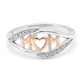thumbnail image 2 of Personalized Letter Ring Electroplated Copper Initial Ring Unisex Gift Mothers European American Style Jewelry, 2 of 4