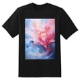 thumbnail image 2 of Plus Size Shirt for Women Black Tops for Women Oversized Short Sleeves Shirt for Women Abstraction Pink 1 T Shirt Crewneck Shirt for Women L, 2 of 5