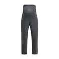 thumbnail image 6 of Women's Maternity Joggers Over Bump Stretchy Sweatpants Workout Sports Lounge Pregnancy Pants with Pockets Dark Gray M, 6 of 6