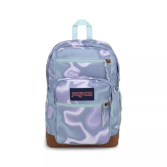 JanSport Cool Student Backpack, Platinum Puddles, 17.5"