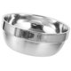 thumbnail image 5 of Big Stainless Steel Bowl Kitchen Noodle Bowl Daily Use Silver 12X12X6CM Food Serving 2Pack, 5 of 5