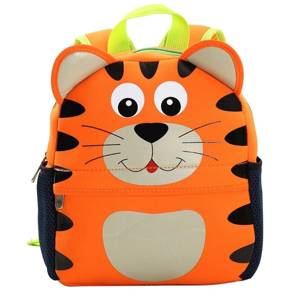Mochilas escolares con dibujos de animales en 3D para niños pequeños, morral escolar con diseño de Tigre, para guardería Fivean unisex