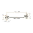 thumbnail image 2 of Uxcell 6 Inch Hook Eye Latch, Stainless Steel Privacy Hook and Eye Latch Gate Latch Lock, Silver Tone, 2 of 6