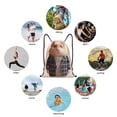 thumbnail image 6 of Daiia Cute Mouse In Glasses Pattern Drawstring Backpack, Gym Bag, Lightweight Backpack, Water-Resistant Bag Travel Sports Backpack, Fitness Bag, Yoga Bag-Small, 6 of 6