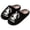 Black, variant on AUDeals Women Halloween Cute Slippers Pattern Fluffy Warm Anti Slip Cozy Indoor House Shoes Winter Plush Slippers (Hot Pink, 10)