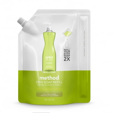 Method Gel Dish Soap Refill, Lime   Sea Salt, 36 Ounces