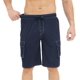 thumbnail image 1 of Xishao Traje de Baño Hombre 2 in 1 con Licra Shorts 7" para Playa Pantalones Cortos Deportivos con Bolsillos Casual para Exterior Natación azul oscuro 30 azul oscuro 30 Xishao ropa, 1 of 2