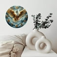 thumbnail image 6 of Golden Eagle Clock 10-Inch Silent Wooden Wall Clock, Battery Operated (AA Batteries Not Included), Artistic Home Decor, 6 of 8