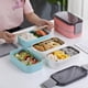 thumbnail image 2 of Fiambrera Calefacción por microondas Contenedor de alimentos Caja Bento Cajas para refrigerios-e Afortunado Sencillez, 2 of 5