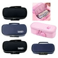 thumbnail image 2 of Big Capacity Canvas Pencil Case with Lock 4 Compartments Pen Pouches Multilayer Pencil Bag for Student Teen Adult, 2 of 8