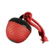 thumbnail image 3 of jinwen Interactive Dog Toy Ball Smart Pet Puppy Ball Active Rolling Pet Accessory Three Play Modes Detachable Random Path with Ropes Red, 3 of 9