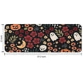 thumbnail image 7 of Halloween Floral Ghosts Pattern Kitchen Rug Mat,Kitchen Runner Rugs Non Skid Washable,Decorative Kitchen Floor Mats for Kitchen,Sink,Laundry,17"x47.2", 7 of 7