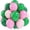 Pink Green Cow Print, variant on Cow Print Retro Latex Balloons Set, Dusty Blush Sage Green Brown Tan Nude White Balloons, Western Rodeo Barnyard Farm Boho Party Decorations