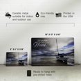 thumbnail image 5 of Carlsbad, California, Set Anchor Where Your Heart Is, Beached Sailboat Press (12x18 Aluminum Art, Indoor Outdoor Metal Sign Decor), 5 of 5