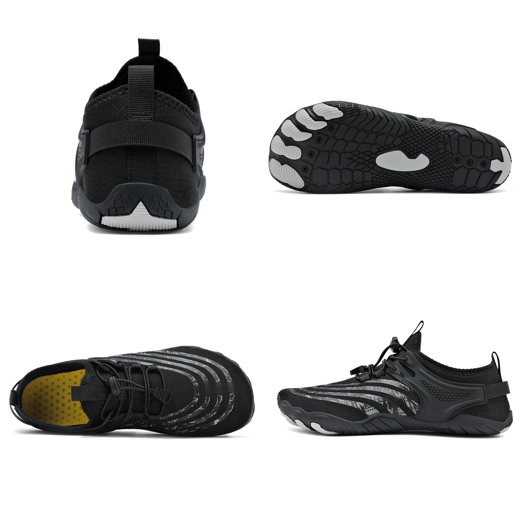 Water Shoes for Women Men Wide Toe Box Quick Dry Barefoot Sport Shoes Lightweight Non Slip Hiking Shoes for Swimming Beach Walking Surfing Yoga