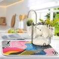 thumbnail image 2 of Yayeee Dish Drying Mat for Kitchen Counter Ultra Absorbent Easy Clean Pad 18x16", Stripes Pattern, 2 of 7