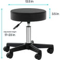 thumbnail image 2 of Tabouret de Salon Réglable en Hauteur Gen'C Béauty Noir, 2 of 7