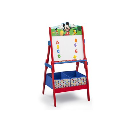 - Disney Mickey Mouse Activity Easel with Storage by Delta Children