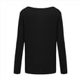 thumbnail image 4 of Blusa de Larga con Cuello y Hombros Descubiertos para Mujer Negro S, 4 of 5