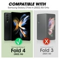 thumbnail image 6 of SupCase Unicorn Beetle - Protective case for cell phone - thermoplastic polyurethane (TPU) - dark green - for Samsung Galaxy Z Fold4, 6 of 10