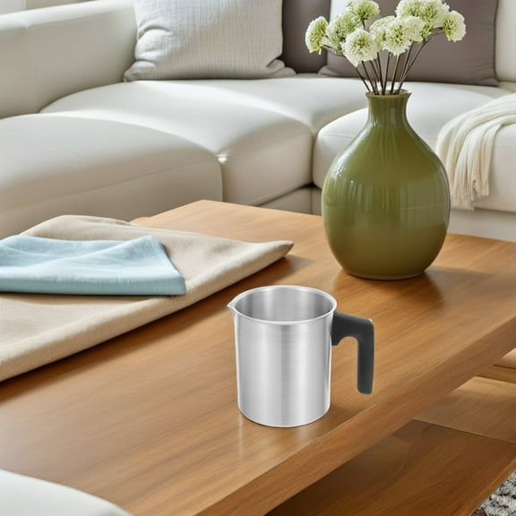 CTIRCHIU 700ml Aluminum Wax Melting Pot with Handle for Candle Making and Lipstick Crafting