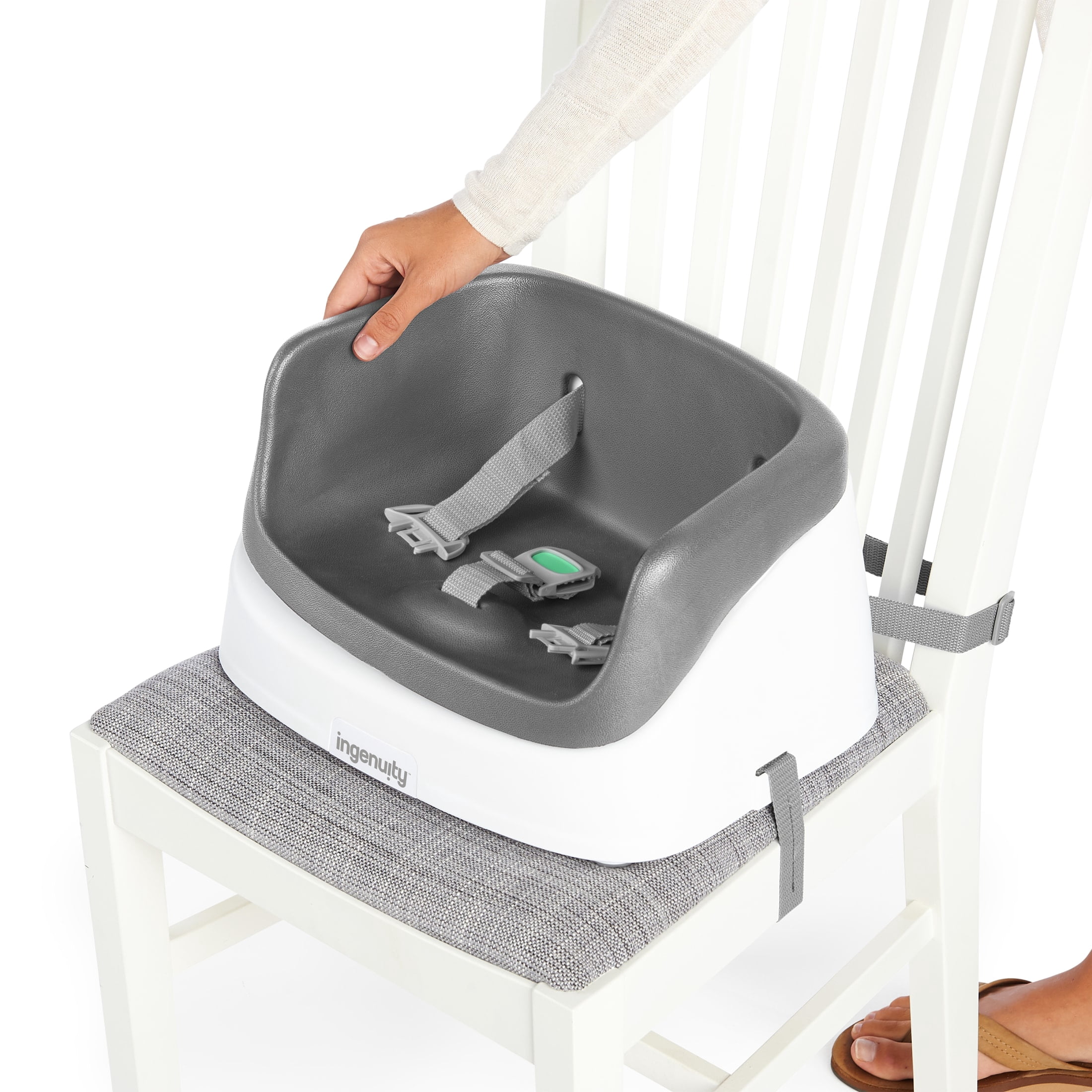 Ingenuity SmartClean Toddler Booster Seat - Slate