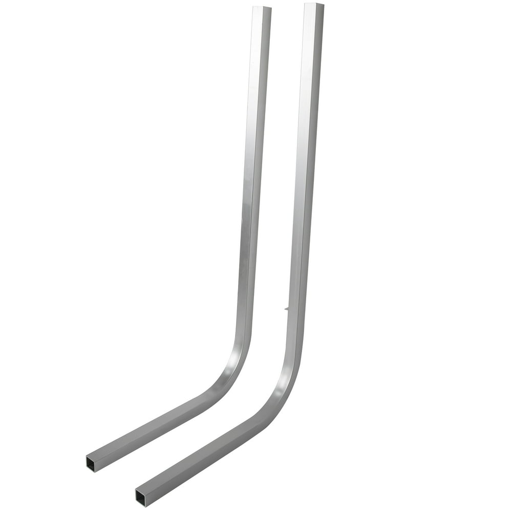 Aluminum Boat Trailer Square Guide On Poles PAIR 1 1/2" Square 1/8