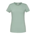 thumbnail image 1 of Fruit Of The Loom T-Shirt Iconique pour Femmes en Coton Ringspun 195 de Qualité Supérieure, 1 of 2