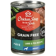Angle View: Chicken Soup Grain Free - Lamb & Pea Pate - Dog (12x13.00oz. Case)