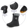 thumbnail image 5 of Ablanczoom Women Snow Boots Slip On Mid Calf Winter Boots for Women Comfortable Shoes, 5 of 8