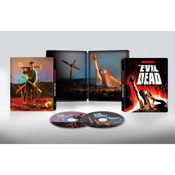 The Evil Dead (Steelbook) (4K Ultra HD + Blu-ray +Digital Copy) Sony Pictures, Horror