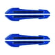 thumbnail image 1 of Riwesomey Paquete de 2 pegatinas para coche, advertencia reflectante, tira de cristal retrovisor, decoración, cinta nocturna, calcomanía Automoción decorativa y accesorios Azul, 1 of 6