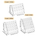 thumbnail image 3 of Sticker Display Stand for Vendors, 5 Tiers 25 Pockets Sticker Holder Display, Sticker Organizer Shelf for Craft Fairs, Vendors, Small Business Booth & Desktop, 3 of 8