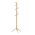 thumbnail image 1 of Perchero VASAGLE URCR004N01 de madera maciza 174,5 cm con 8 ganchos, 1 of 6