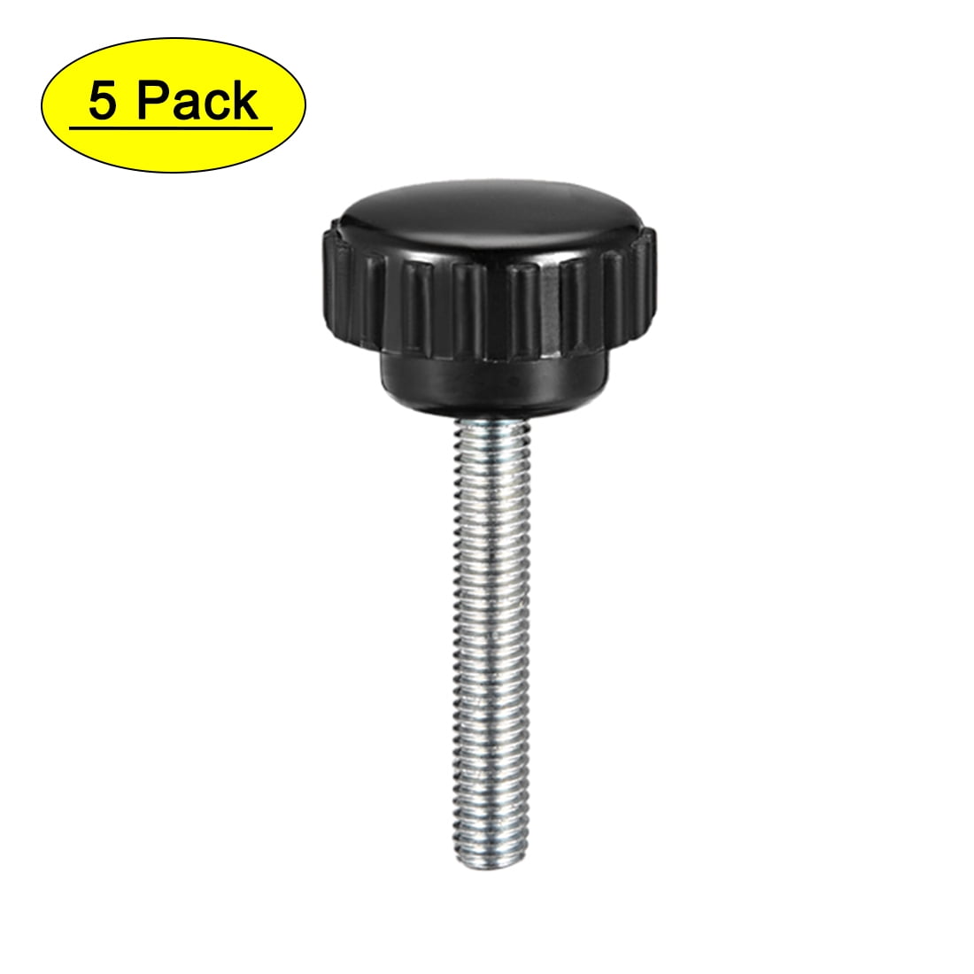 M6 X 25MM Filetage Mâle Bouton Serrage Molette Poignée Vis Pouce Type 8Pcs EUR 10,67 - FR