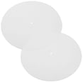 thumbnail image 2 of 2pcs Vinyl Record Mats Turntable Record Player Felt Mats Anti-slip Turntable Protective Mats, 2 of 9
