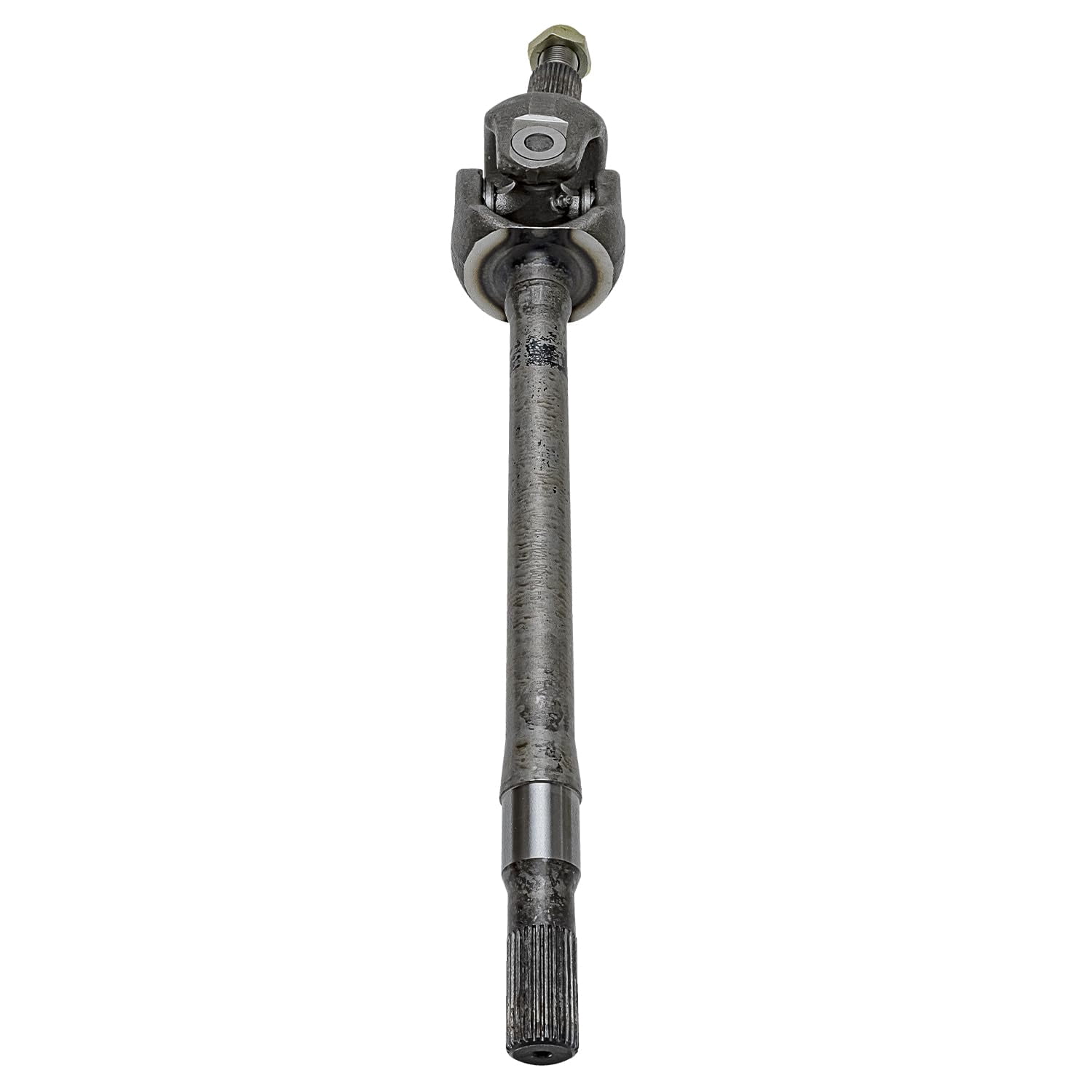 Detroit Axle - Front Left U-Joint Axle Drive Shaft for 2007-2018 Jeep Wrangler 2018 Wrangler JK 2008 2009 2010 2011 2012 2013 2014 2015 2016 2017 Driver Side U-Joint Axle Shaft Assembly Replacement