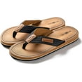 thumbnail image 1 of Roxoni Mens Thong Flip Flops Beach/Pool Outdoor Sandals Navy 14, 1 of 4