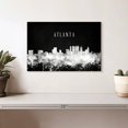 thumbnail image 2 of Elephant Stock Atlanta Skyline Bw Wall Art - Horizontal Canvas Wall Art - Living Room Wall Decor - Places Canvas - Black And Gray Decor - 12" x 8", 2 of 8