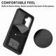 thumbnail image 3 of Funda para Samsung Galaxy A54 5g de cuero con acabado galvanizado y tarjetero (negro), 3 of 5