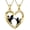 02-Gold Cat Mother Daughter, variant on Mother Daughter Matching Heart Pendant Necklace Set for 2 925 Sterling Silver Fox Necklace Gifts Jewelry for Women Mom Mama