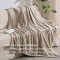 thumbnail image 4 of Twin Comforter Set Pink 6 Pieces Prewashed Bed in a Bag Soft Fleece Blanket Down Alternative All Season Bedding Sheets Pillowcase Sham, 4 of 5