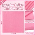 thumbnail image 3 of 240 Pcs 7 x 7 Inch Deli Paper Sheets Sandwich Dry Wax Paper Oil Proof Food Basket Liners Food Wrapping Sheets for Bread, Party, Picnic, Festival, BBQ (Pink), 3 of 14