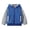 Blue, variant on Fdqin Boys Zip Up Hoodie Fleece Jacket Kids Sherpa Lined Winter Coat Outdoor Warm Sweatshirt Purple 5-6 Years
