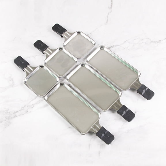 OFFIGAM 3-Piece Stainless Steel Baking Pan Set with Non-Stick , Even Heat Distribution, Ideal Bakeware for Home Kitchen Use